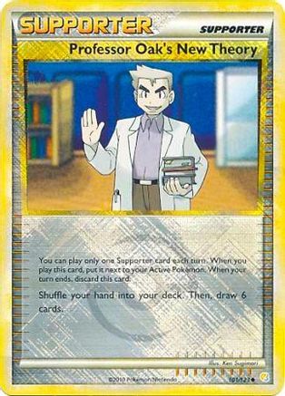 Professor Oak's New Theory - 101/123 (League Promo) (101) Promo Reverse Holofoil