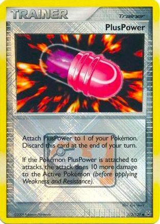 PlusPower - 112/127 (League Promo) (112) Promo Reverse Holofoil