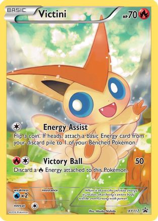 Victini - XY117 (XY117)/211 Promo Holofoil