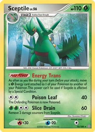 Sceptile - 10/100 (DP Stormfront) (10) Rare