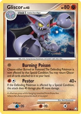 Gliscor - 5/146 (DP Legends Awakened) (5) Rare