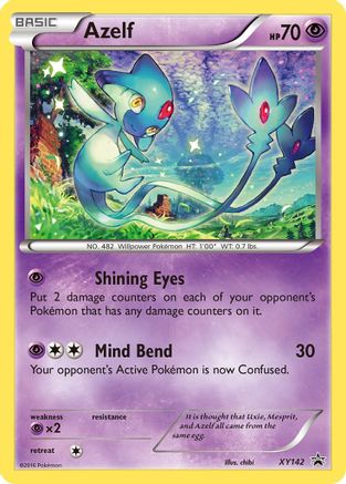 Azelf - XY142 (XY142)/211 Promo Holofoil