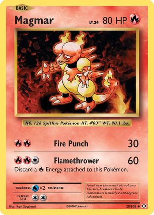 Magmar (20)/108 Uncommon