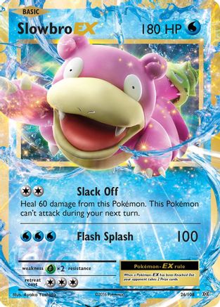 Slowbro EX (26)/108 Ultra Rare Holofoil
