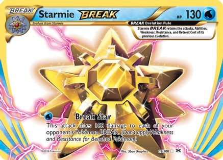 Starmie BREAK (32)/108 Rare BREAK Holofoil
