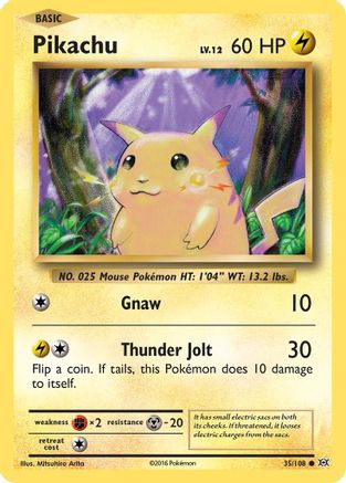 Pikachu (35)/108 Common