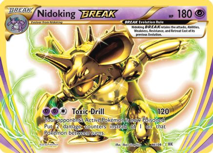 Nidoking BREAK (46)/108 Rare BREAK Holofoil