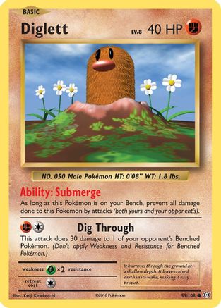 Diglett (55)/108 Common