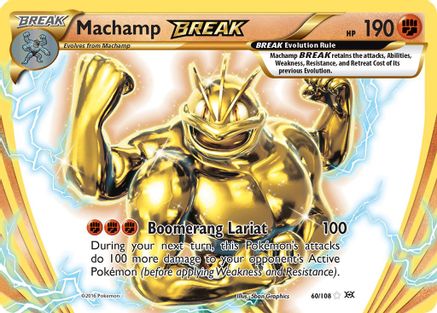 Machamp BREAK (60)/108 Rare BREAK Holofoil