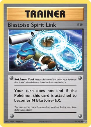 Blastoise Spirit Link (73)/108 Uncommon Reverse Holofoil