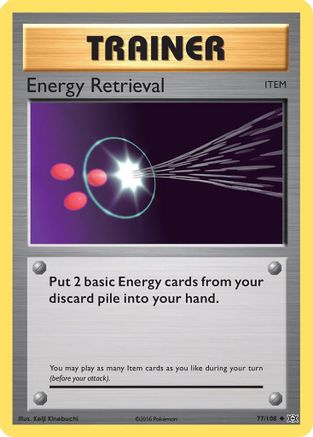 Energy Retrieval (77)/108 Uncommon Reverse Holofoil
