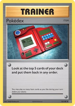 Pokedex (82)/108 Uncommon Reverse Holofoil