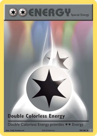 Double Colorless Energy (90)/108 Uncommon Reverse Holofoil
