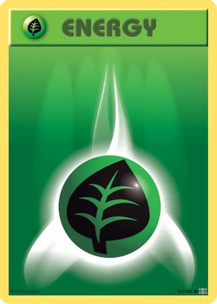 Grass Energy (91)/108 Common Reverse Holofoil