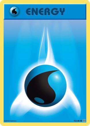 Water Energy (93)/108 Common Reverse Holofoil