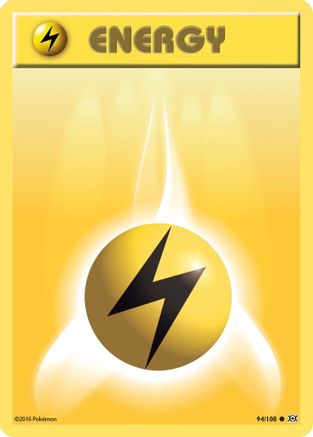 Lightning Energy (94)/108 Common Reverse Holofoil