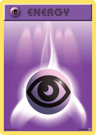 Psychic Energy (95)/108 Common Reverse Holofoil