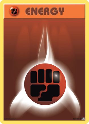 Fighting Energy (96)/108 Common Reverse Holofoil