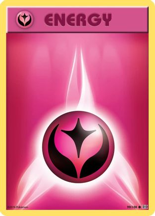 Fairy Energy (99)/108 Common Reverse Holofoil