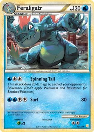 Feraligatr - 20/123 (Cosmos Holo) (20) Holo Rare Holofoil