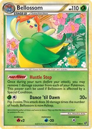 Bellossom - 1/90 (HGSS Undaunted) (1) Rare