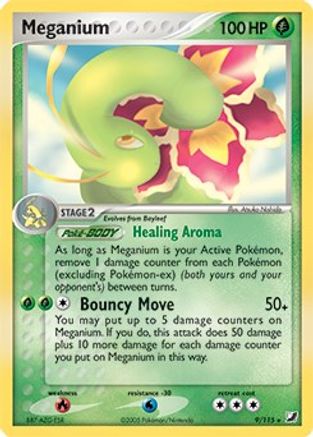 Meganium - 9/115 (EX Unseen Forces) (9) Rare
