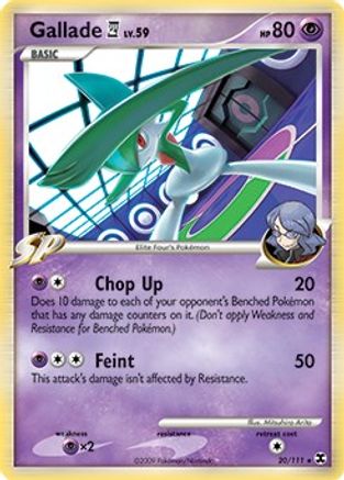 Gallade E4 - 20/111 (DPPt Rising Rivals) (20) Holo Rare Holofoil