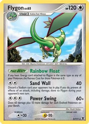 Flygon - 5/111 (DPPt Rising Rivals) (5) Rare