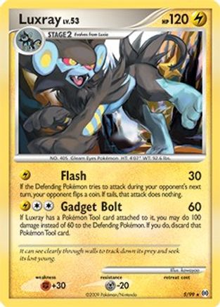 Luxray - 5/99 (5) Rare