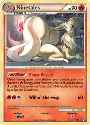 Ninetales - 17/95 (Call of Legends) (17) Rare
