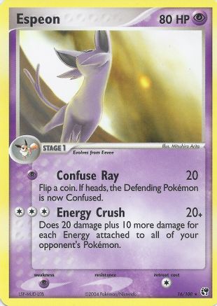 Espeon (16) Rare