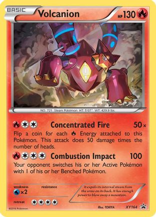 Volcanion - XY164/211 Promo Holofoil