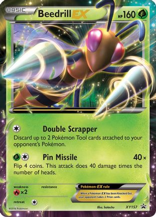 Beedrill EX - XY157 (XY157)/211 Promo Holofoil
