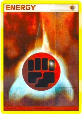 Fighting Energy (2006-2007 League Promo) Promo Holofoil