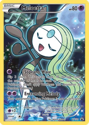 Meloetta - XY120 (XY120)/211 Promo Holofoil