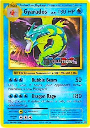 Gyarados (XY Evolutions Prerelease) (34) Promo Holofoil