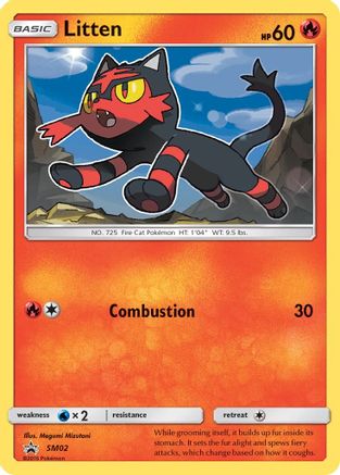 Litten - SM02 (SM02)/248 Promo Holofoil