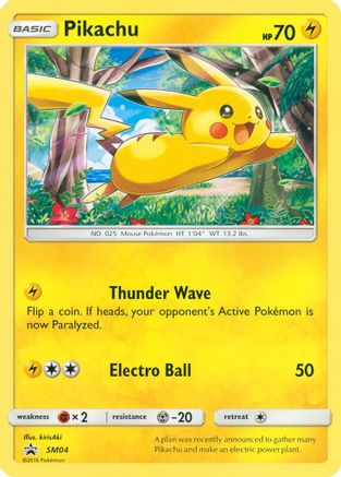 Pikachu - SM04 (SM04)/248 Promo Holofoil