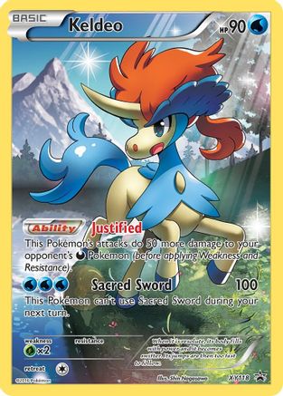 Keldeo - XY118 (XY118)/211 Promo Holofoil