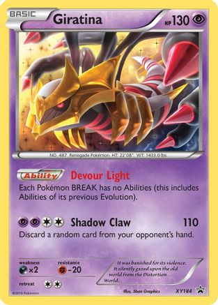 Giratina - XY184 (XY184)/211 Promo Holofoil
