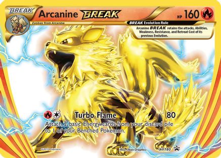Arcanine BREAK - XY180 (XY180)/211 Promo Holofoil
