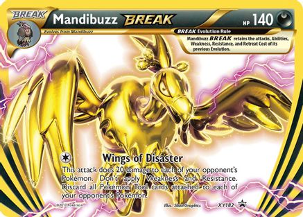 Mandibuzz BREAK (XY182)/211 Promo Holofoil