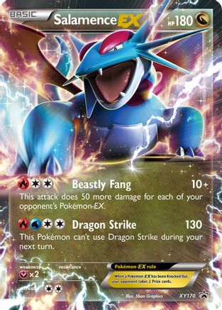 Salamence EX - XY170 (XY170)/211 Promo Holofoil