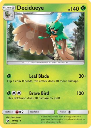 Decidueye (11)/149 Rare