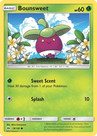 Bounsweet (18)/149 Common