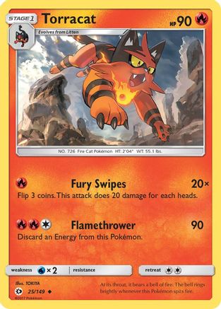 Torracat (25)/149 Uncommon