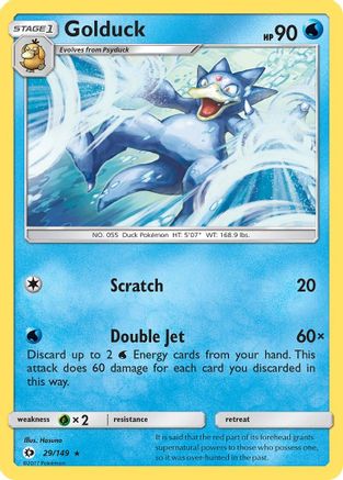 Golduck (29)/149 Rare Reverse Holofoil