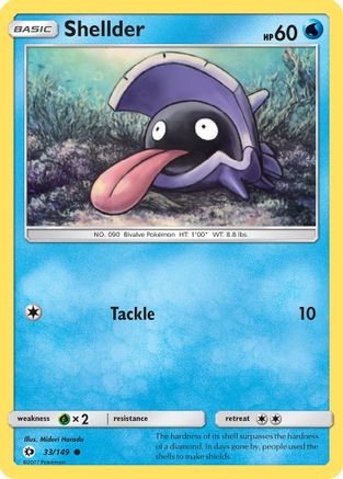 Shellder (33)/149 Common