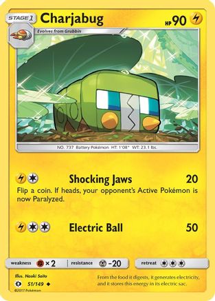 Charjabug (51)/149 Uncommon