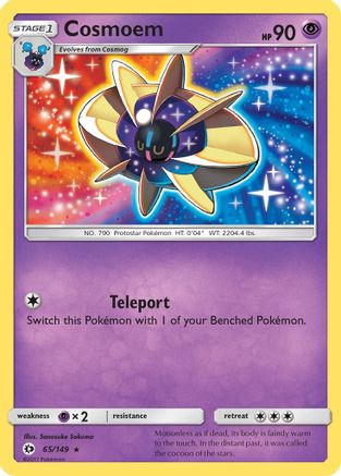 Cosmoem (65)/149 Rare Reverse Holofoil
